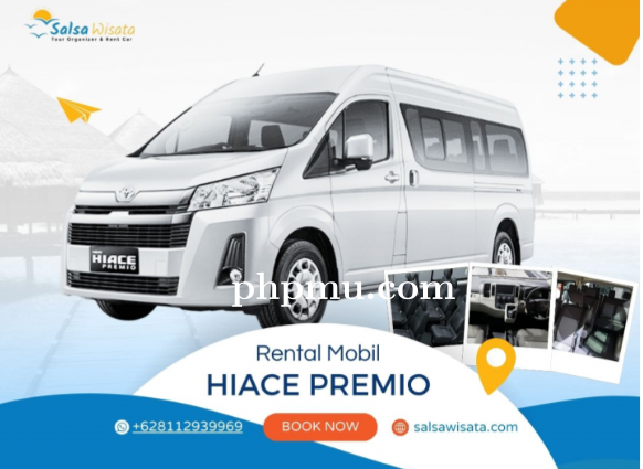 Sewa Hiace Bandung untuk City Tour